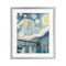 Stupell Industries Crypto Lunar Glow Framed Print Under Glass, design by Svetlana Aleynikova